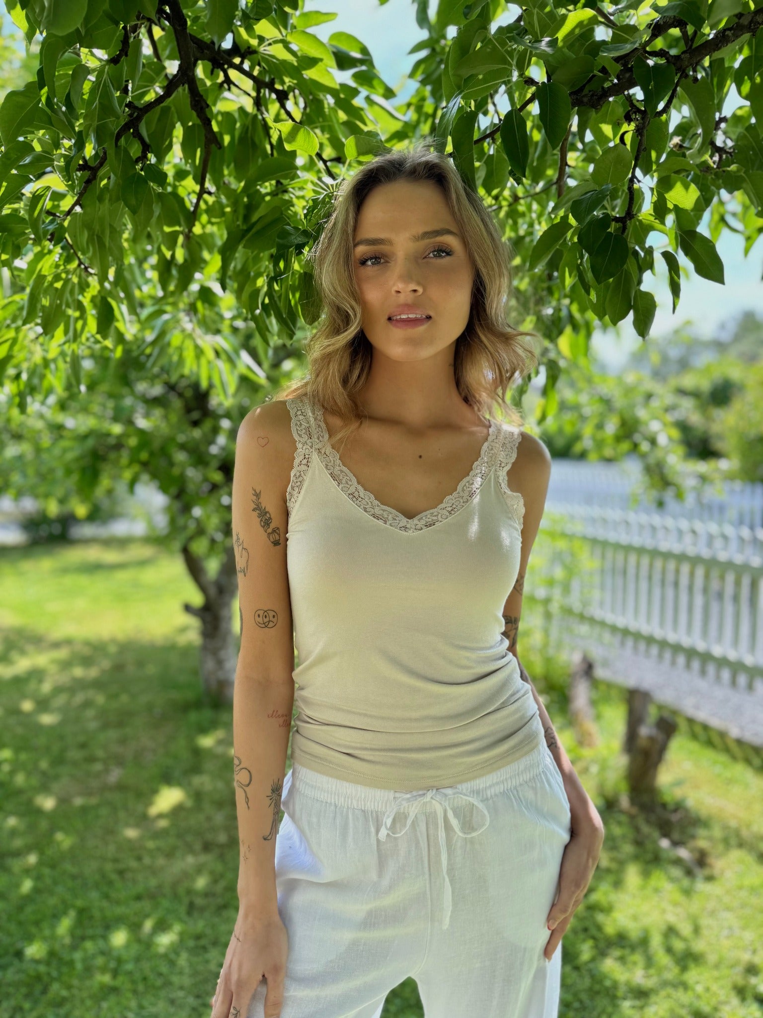 VMMARLENE Top - Pumice Stone